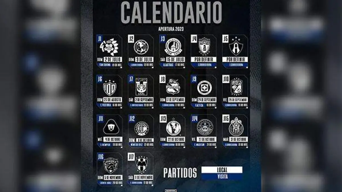 Calendario Gallos